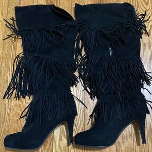 Ashley Stewart knee-high boots